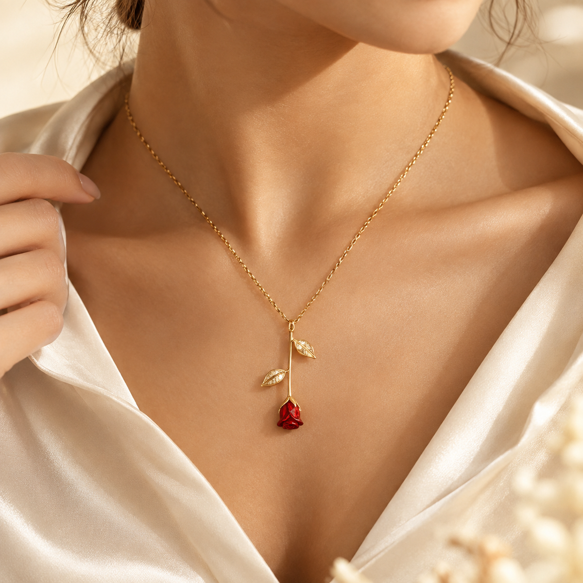 Rose Pendant — A Gift of Love
