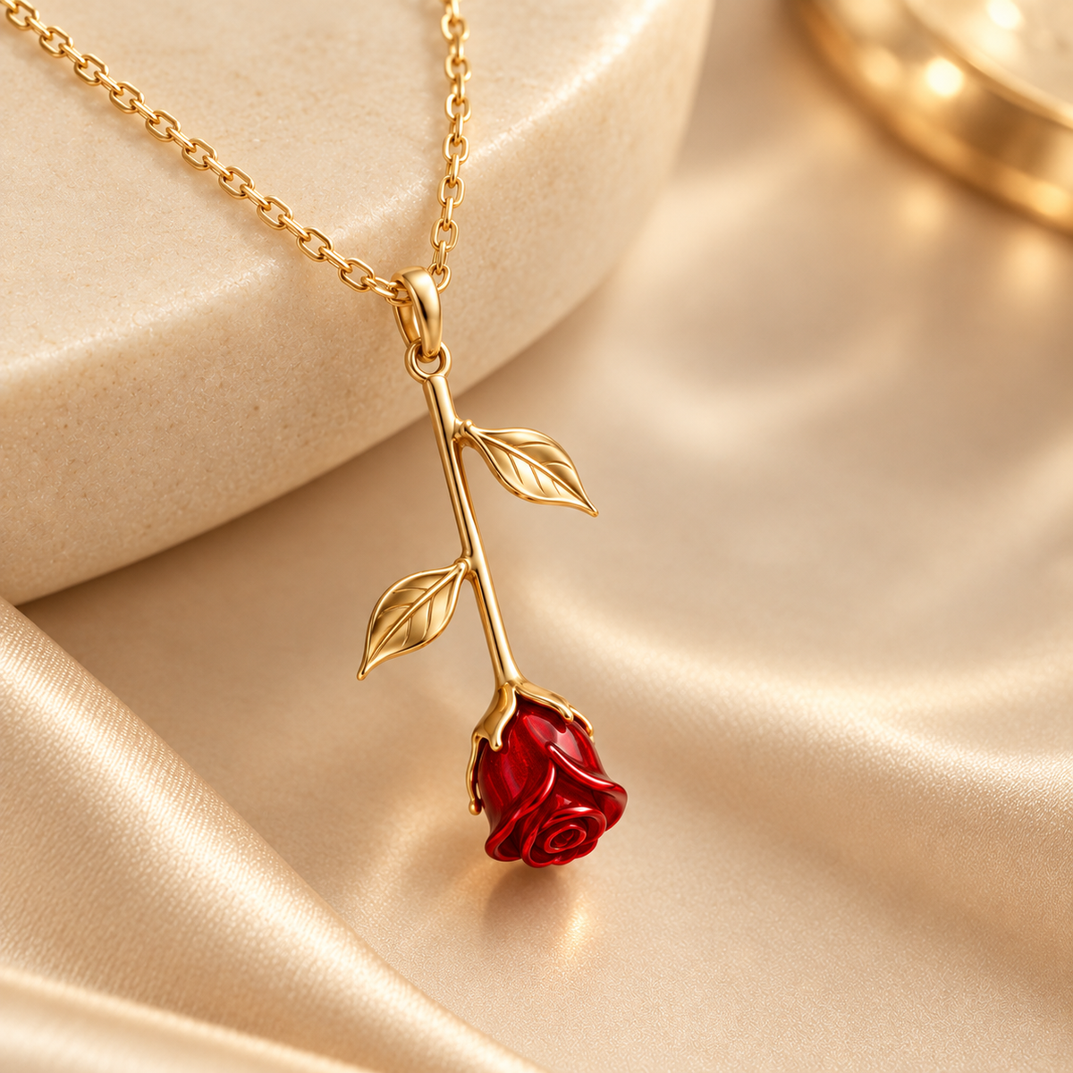 Rose Pendant — A Gift of Love